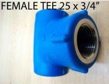 ppr female tee pipe fitting molding