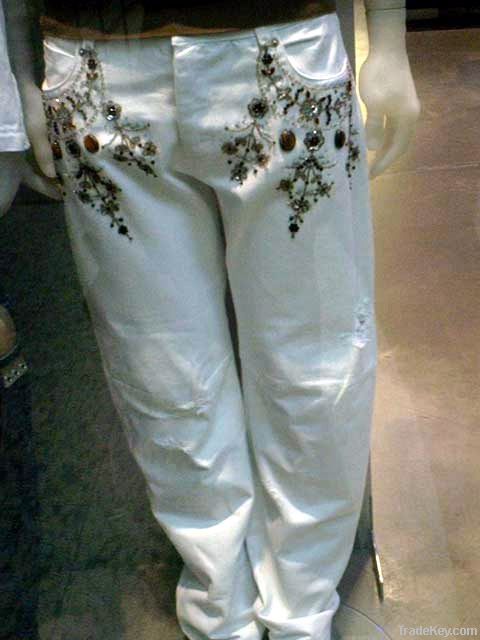 Ladies Pents | Embroidered Womens Pant | Stylish Pants
