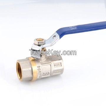 ZD1305 brass ball valve with steel handle