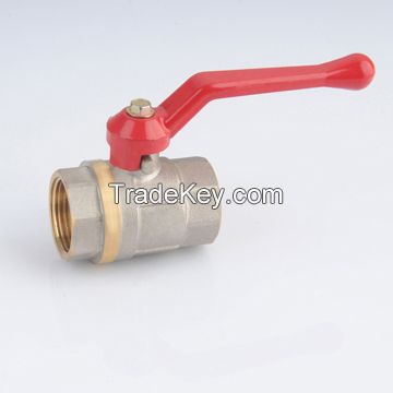 ZD1304 brass ball valve with steel handle