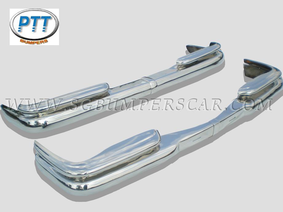 Mercedes W111 Coupe Stainless Steel Bumpers