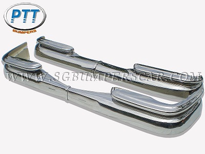 Mercedes W111 Sedan Stainless Steel Bumpers