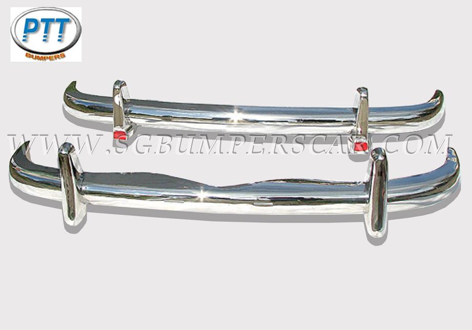 Mercedes 219 220 S/ SE Stainless Steel Bumpers