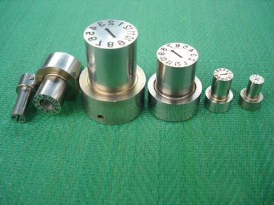 double date code, mold parts