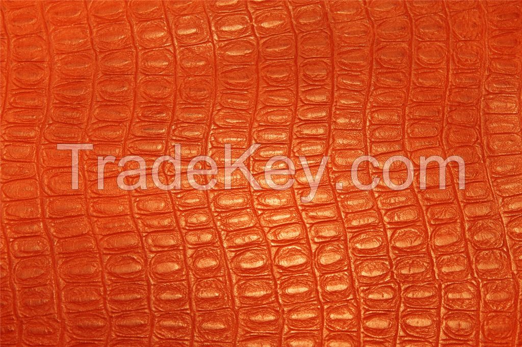 Handbag leather