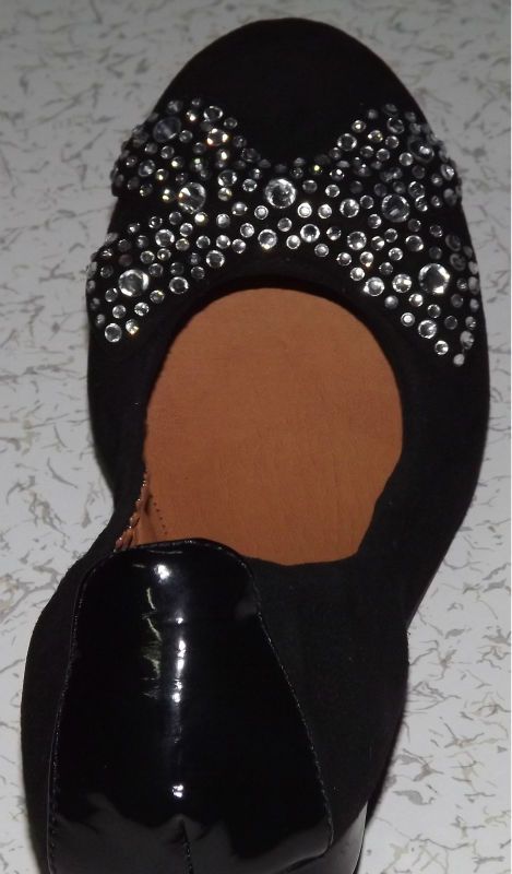 Bow ballerina shoes
