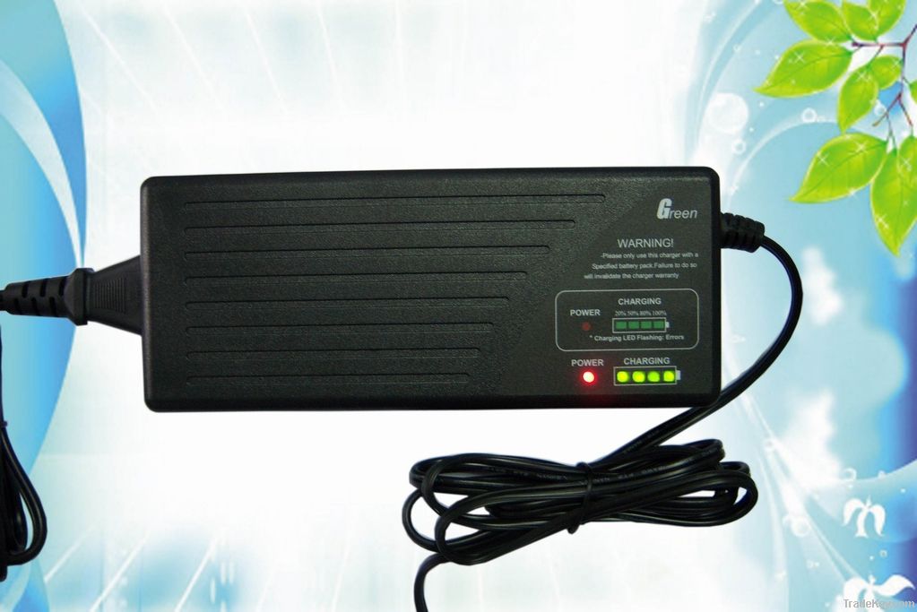 12V-37V Li-ion/polymer/Fe  battery Charger , electric bicycle charger
