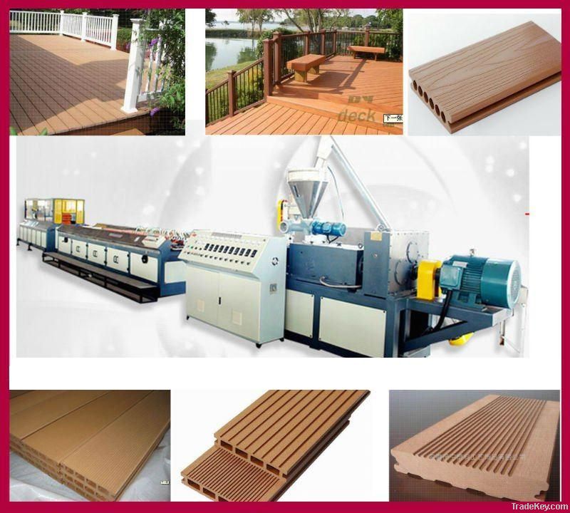 Hot-sale PVC/PE wood floor production line