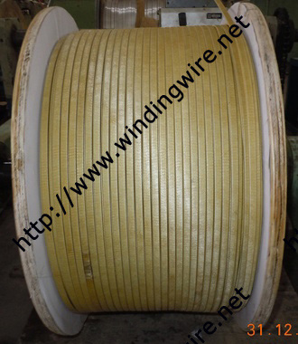Fiber Glass Covered Enameled Wire
