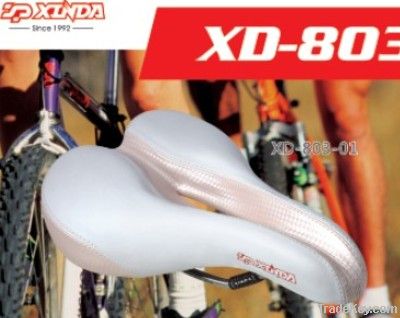 Lady bicycle saddle