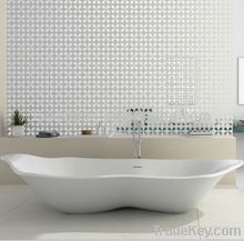 artificial stone bathtub solid surface bathtub corian bathtub