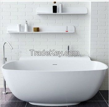 artificial stone bathtub solid surface bathtub corian bathtub