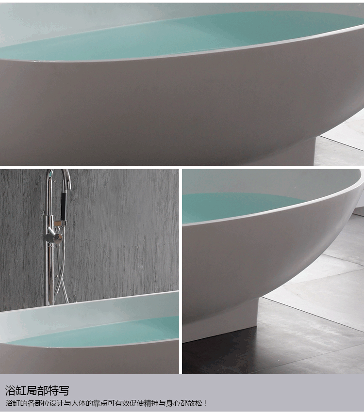 artificial stone bathtub solid surface bathtub corian bathtub