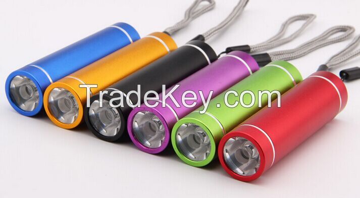 1w 60lm Promotional Aluminum Flashlight torch