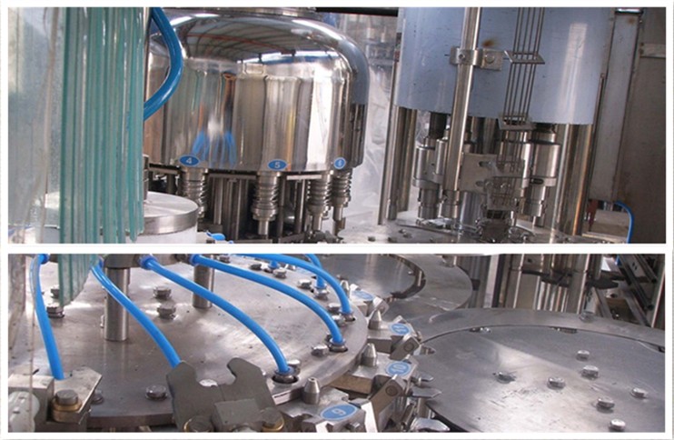 Carbonated drink filling machine