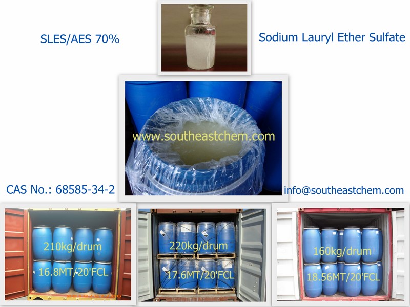 Sodium Lauryl Ether Sulfate - SLES / AES