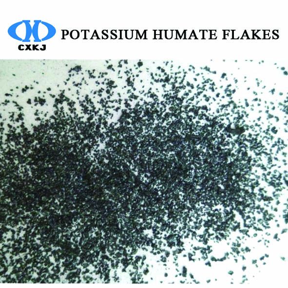98% Water Soluble Potassium Humate Flakes