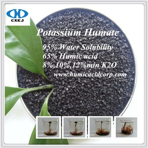 High Purity And Water Solubility Potassium Humate Powder,crystal,granlue,falkes