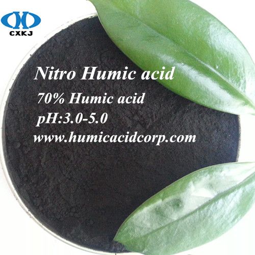 85% Nitro Humic Acid Powder High Efficiency In Agriculture For Alkaline Soil Improvement