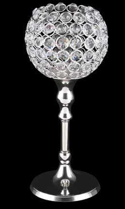 Popular crystal candle holders for wedding 