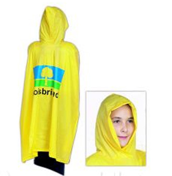 Waterproof Plastic Rain Poncho