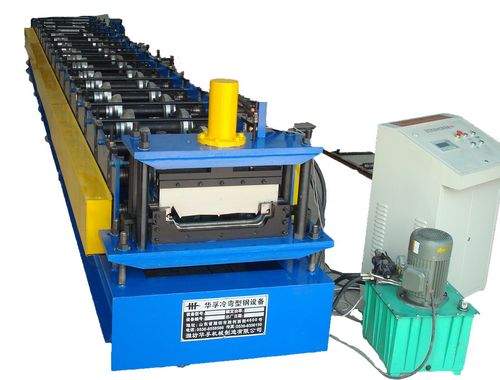 Color steel tile roll forming machine