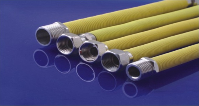 corrugated stainless steel gas hose