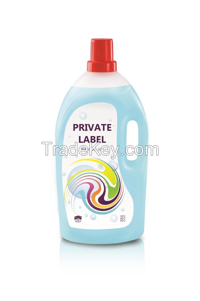 Washing gel detergent, Private label, Uniwersal, Universal 4L, OEM, BULK