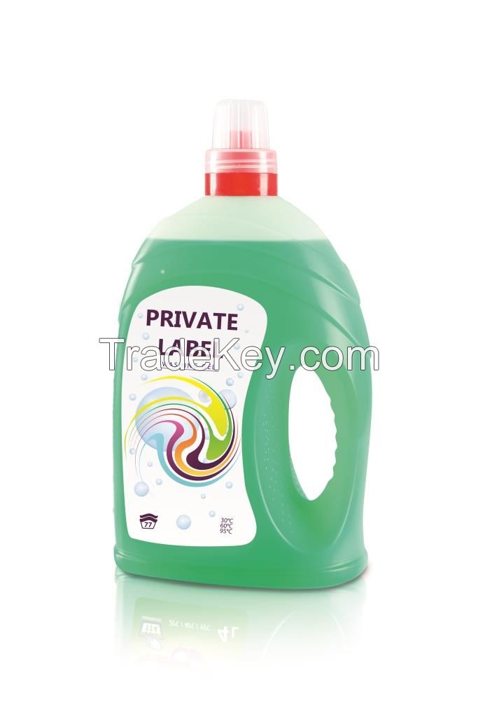 Washing gel detergent, Private label, Uniwersal, Universal 4L, OEM, BULK