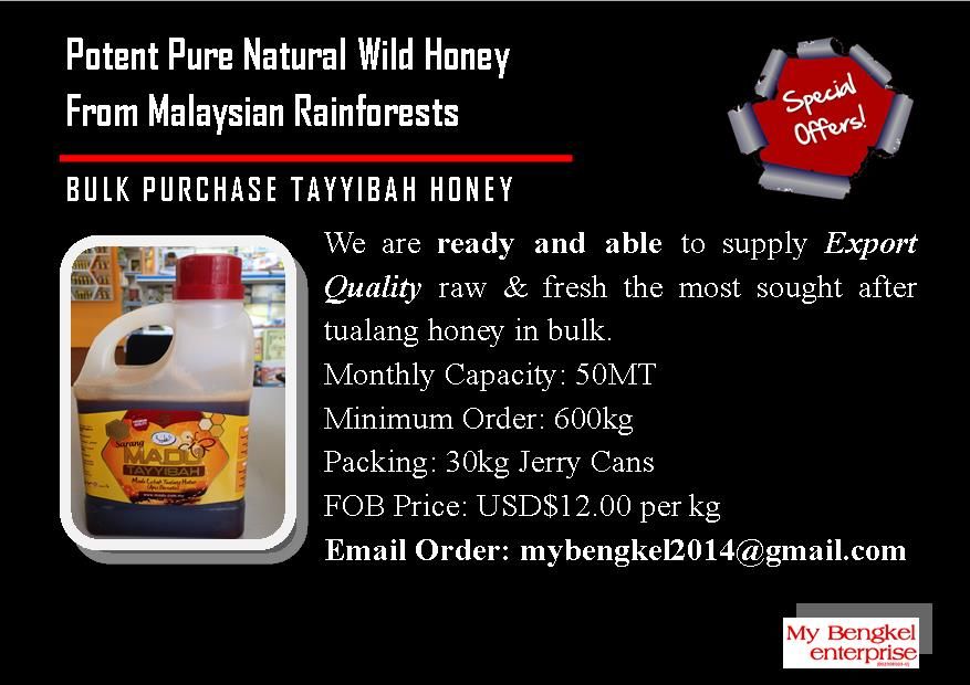 Exotic Malaysian Honey (BULK)