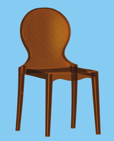 polycarbonate dinning Chair