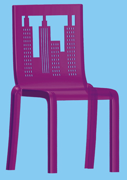 Polycarbonate Stackable Chair