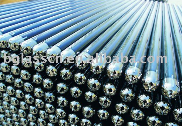 All-glass vacuum solar collector tubes
