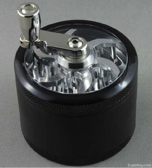 metal herb grinder with handle
