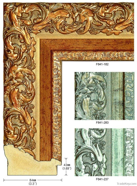 PS polystyrene picture photo frame moulding