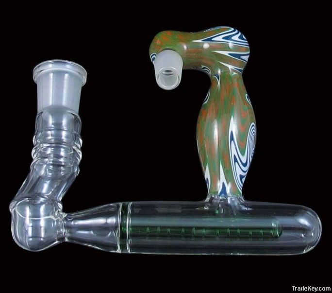 glass inline percolator water inside out  pipe