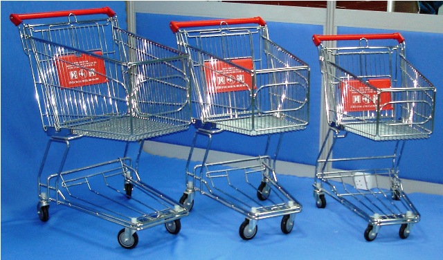 Shopping Trolley and Basket