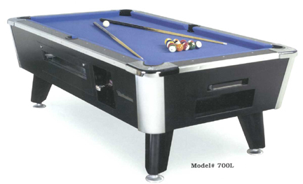 Coin operated pool table-Billiard Table