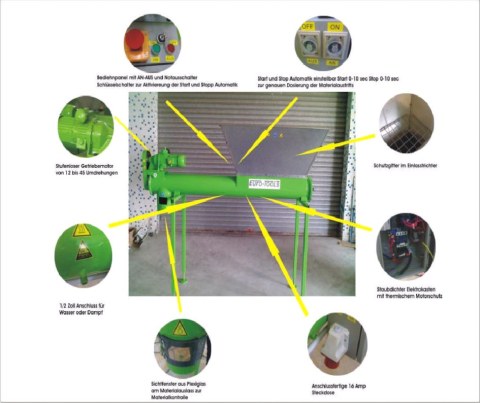 conditioner for pellet  mill ore press