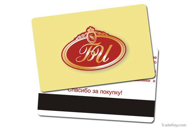 HICO/Loco magnetic membership loyalty card
