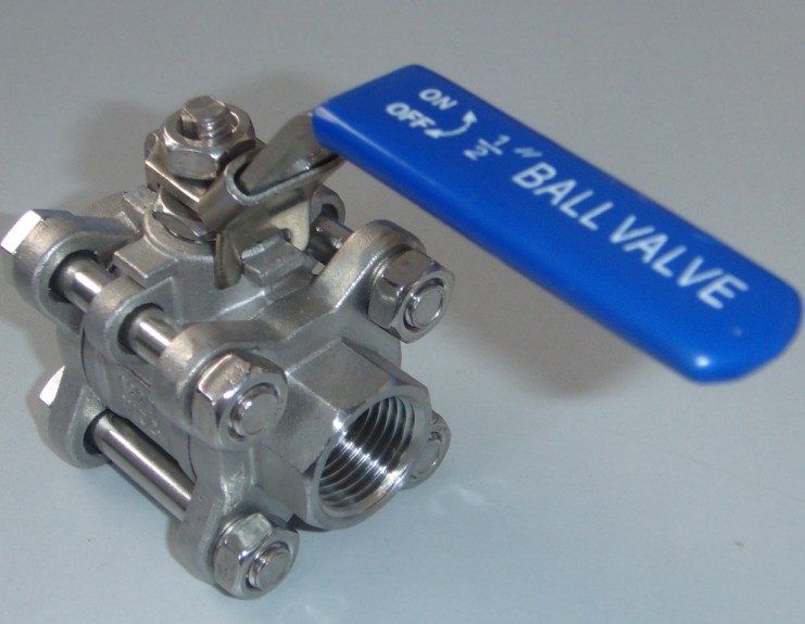 3pcs ball valve