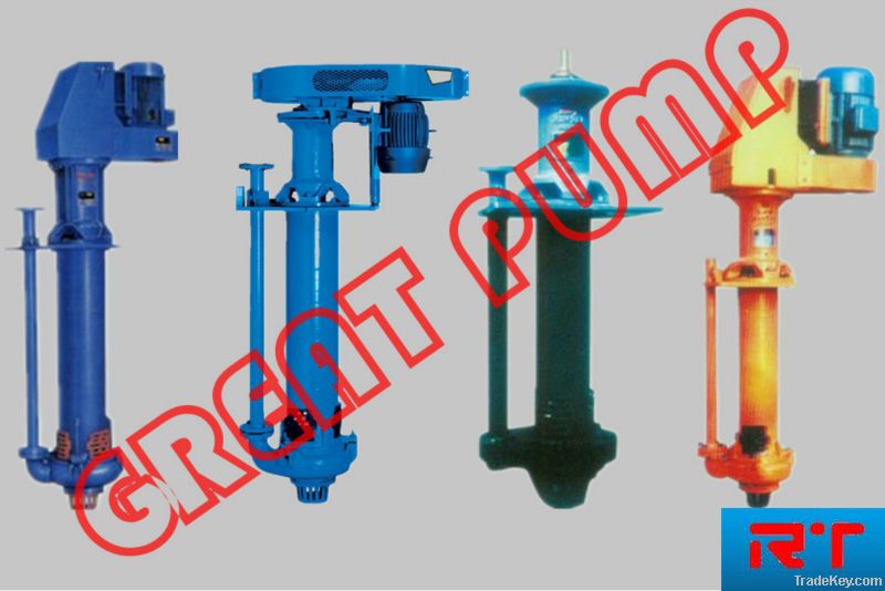 SP SPR vertical submerged centrifugal slurry pump