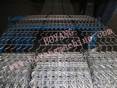 Bending welding mesh