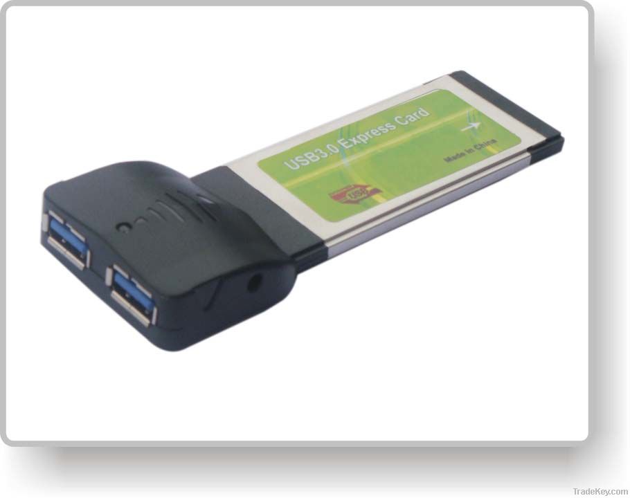 Express Card-PCMCIA-USB 3.0  2 Port