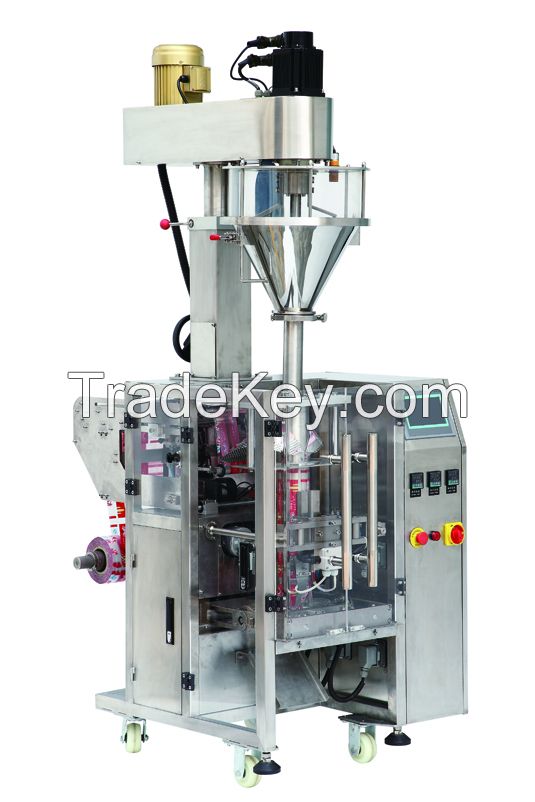 vertical milk powder plastic bag form filling sealing packing machine