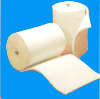 Spun Soluble Fiber Blanket