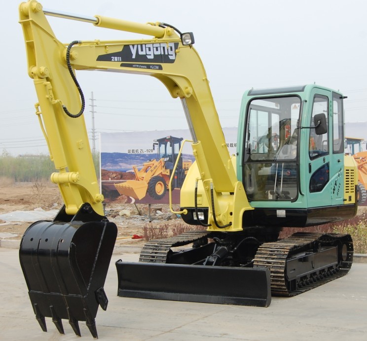 7 tons crawler excavator  YG75