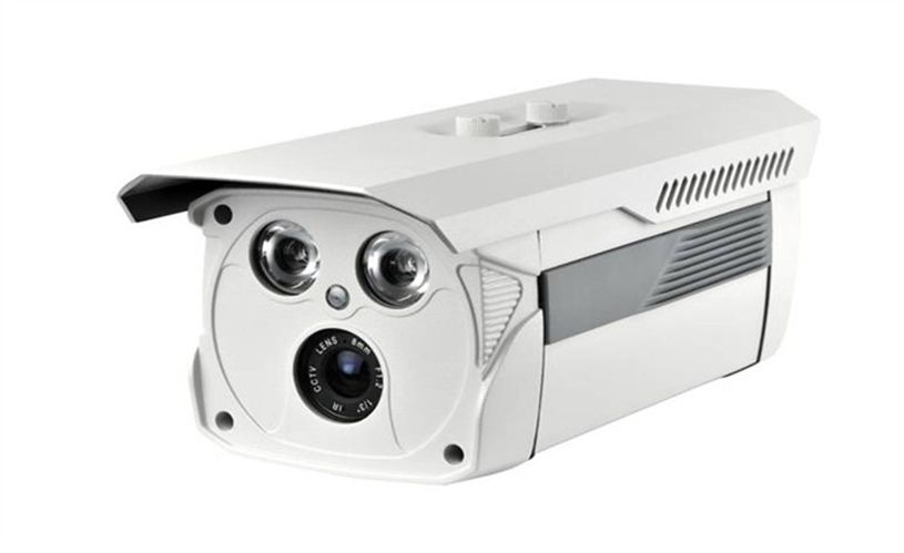800TVL high quality resolution cctv camera with 2 array led