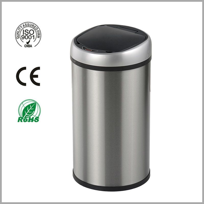 Stainless steel electronic sensor dustbin 12L (GYT12-2C-Y)
