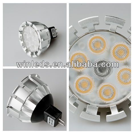 2014 Hot 6w Mr16 Led Spotlight Dimmable